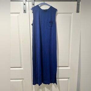 Jones New York Royal Blue Midi Dress